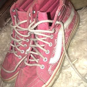 Vans-Limited edition Hello Kitty high top vans